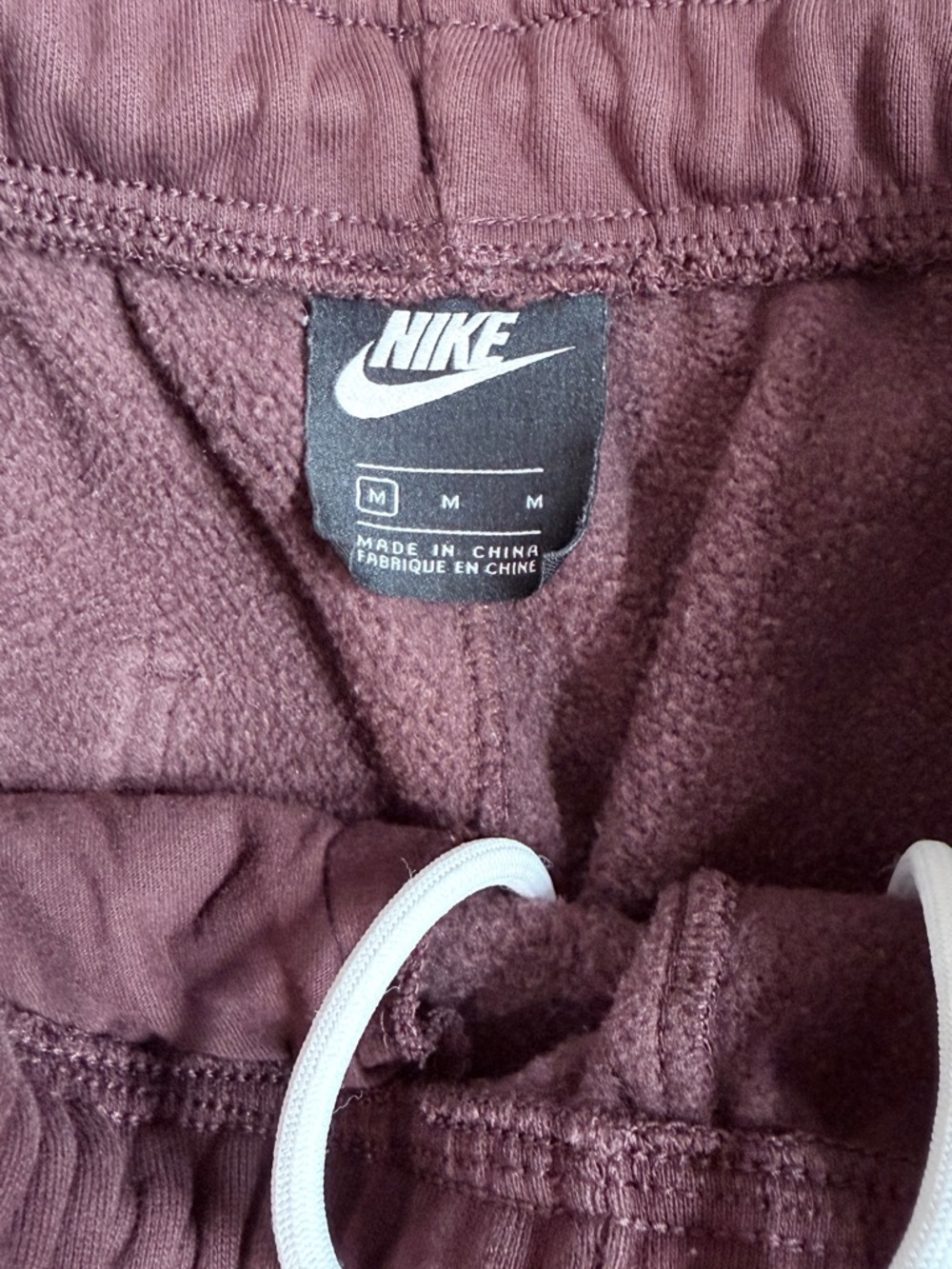 Nike Maroon Joggers
